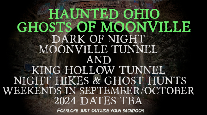 Hocking Hills Hiking trails: Night Hikes at Moonville Tunnel